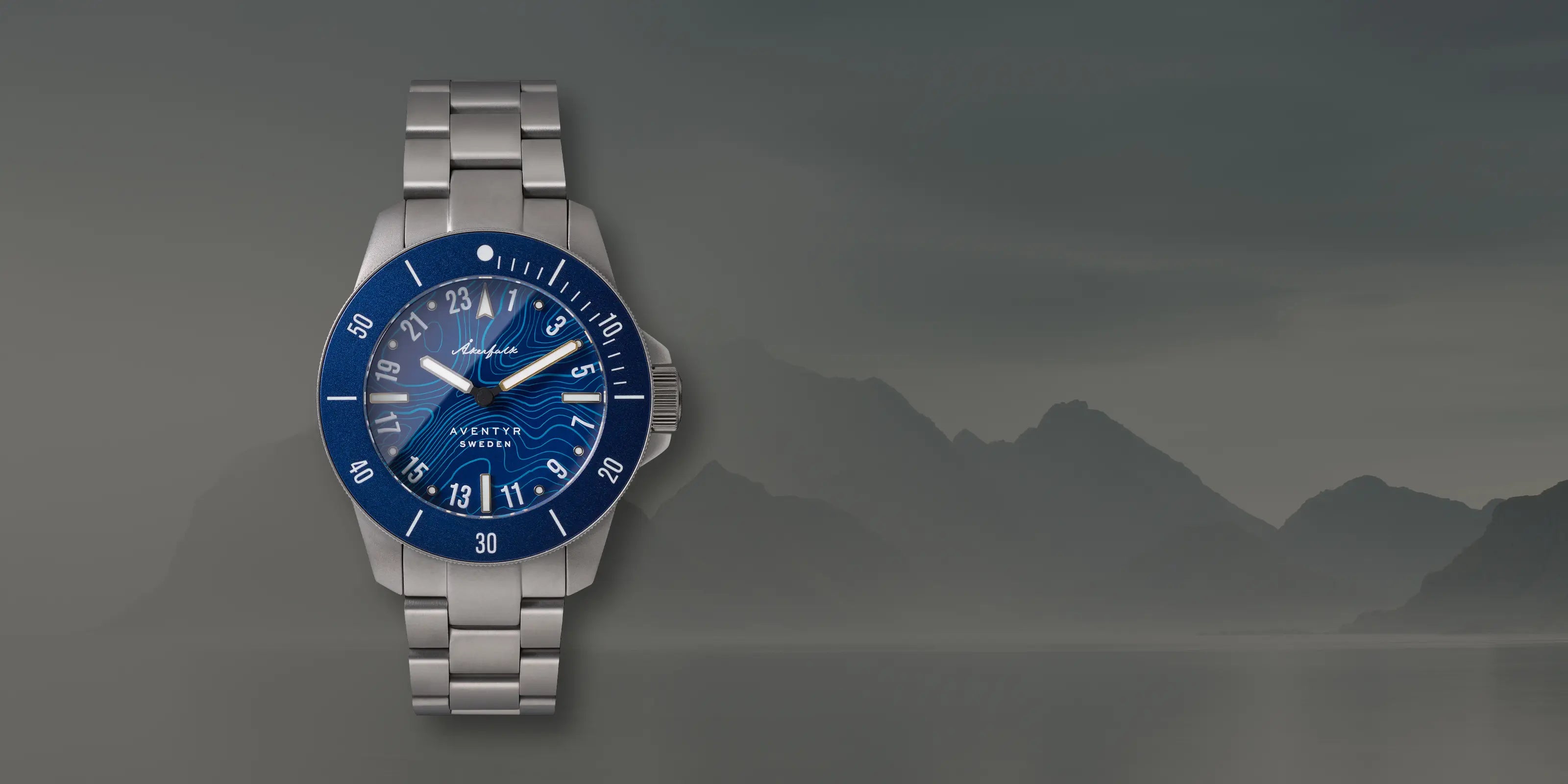 akerfalk 24 hour diver watch