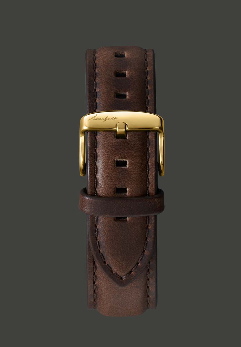Brown Leather Strap 18mm