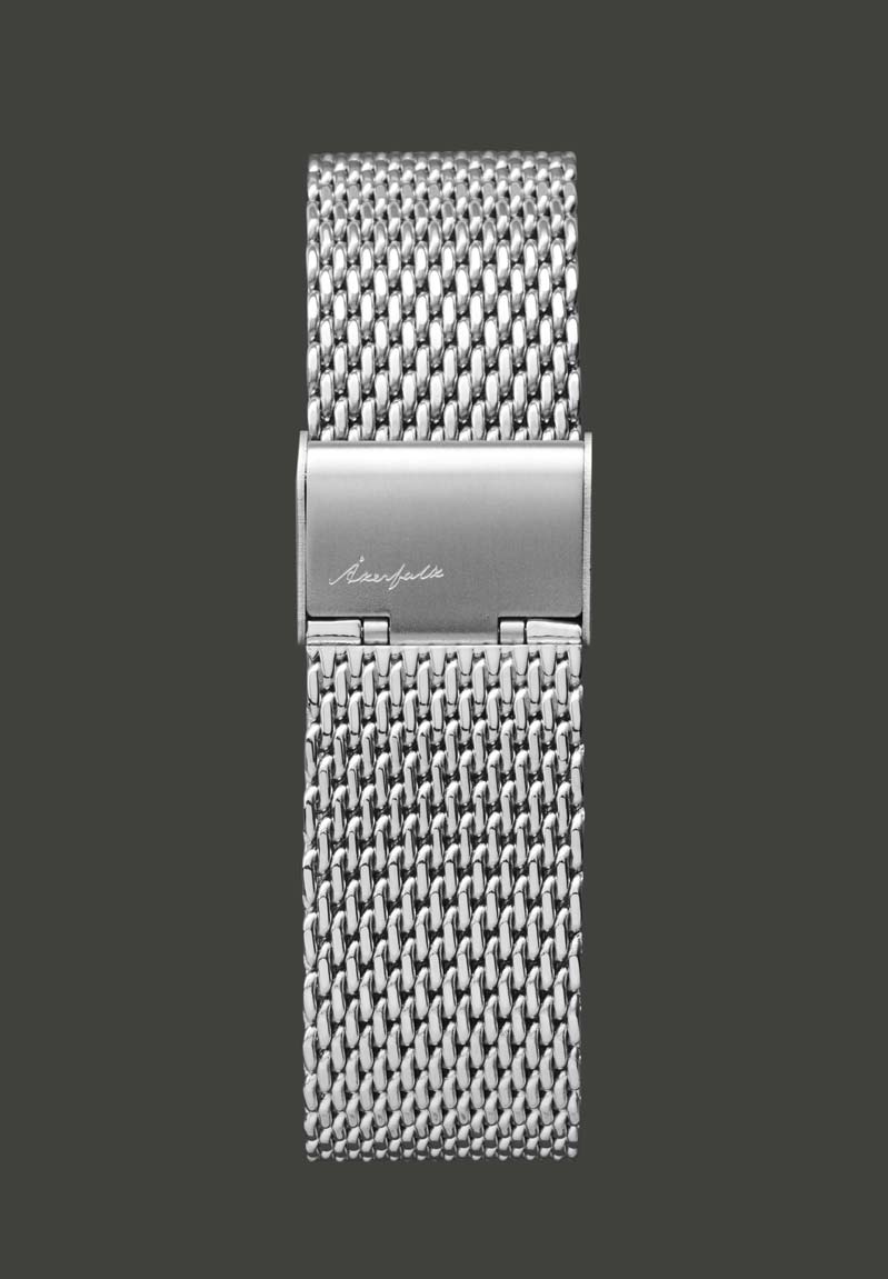Metal Mesh Silver Strap | Akerfalk Watch Strap
